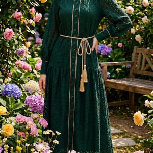 Vestido Verde 3566